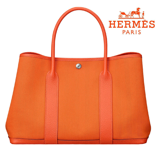 人気のキャンバス フー&フー PM36★HERMES GARDEN PARTY