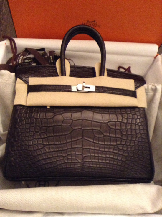 HERMES★《5年待ちで奇跡の獲得》一生ものBIRKINクロコマット25