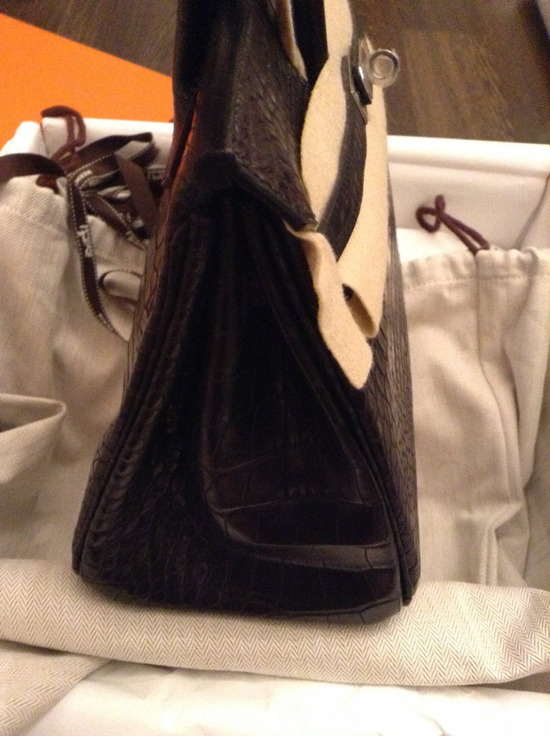 HERMES★《5年待ちで奇跡の獲得》一生ものBIRKINクロコマット25