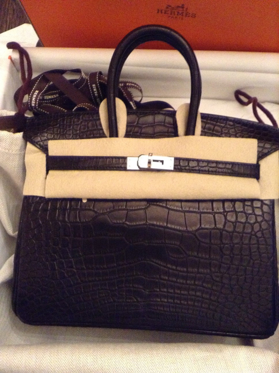 HERMES★《5年待ちで奇跡の獲得》一生ものBIRKINクロコマット25