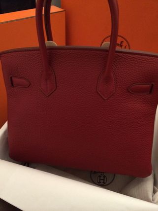 HERMES★【入手不可能で絶対欲しい】エルメス バーキンルージュガランス30