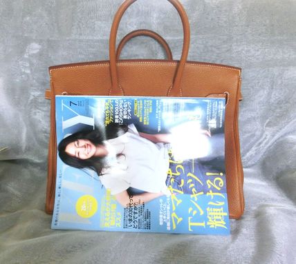 エルメス 憧れのBIRKIN35☆GOLD トゴ シルバー金具　安心の国内配送