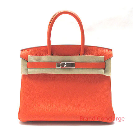 【HERMES】エルメス バーキン30 フューオレンジ