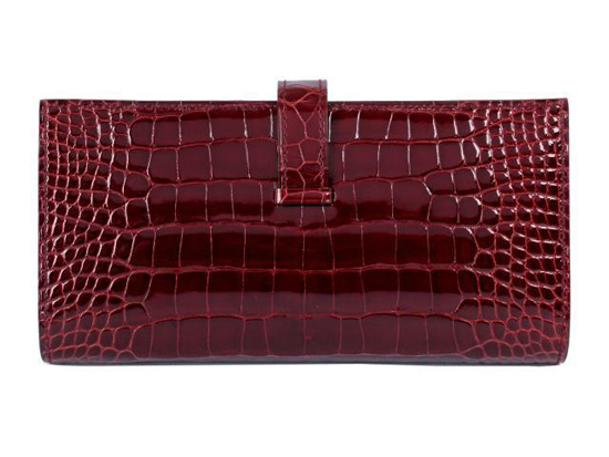 ★HERMES/エルメス★GOLD金具×アリゲーター×ベアン★激レア★