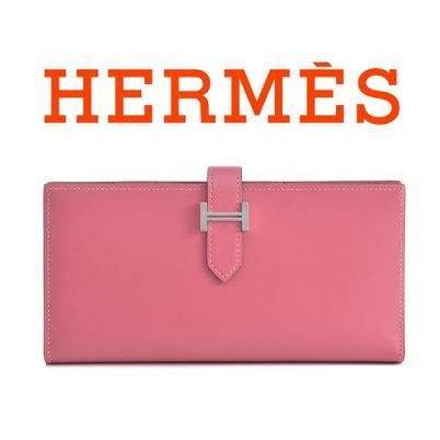 人気アイテム ☆HERMES☆ Bearn エルメス べアン 二つ折り長財布♪