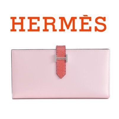人気アイテム ☆HERMES☆ Bearn 二つ折り長財布