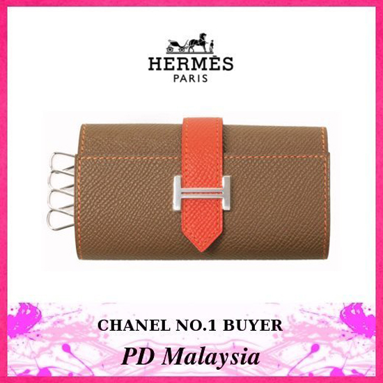HERMES/エルメス★ベアン×キーケース×ツートン★最新作★