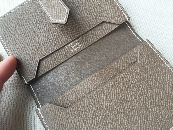 エルメススーパーコピー/Bearnべアン●名刺入りカードケース●Etoupeエトープ