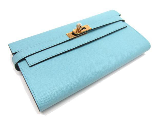 HERMES/エルメス★ケリーウォレット×ブルーアトール★新作