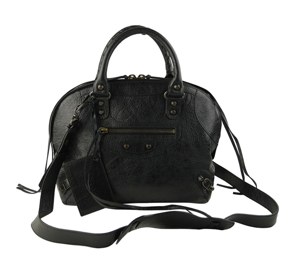 2016新作 バレンシアガバッグスーパーコピー Balenciaga ボーリング(S)　ブラック(NERO)