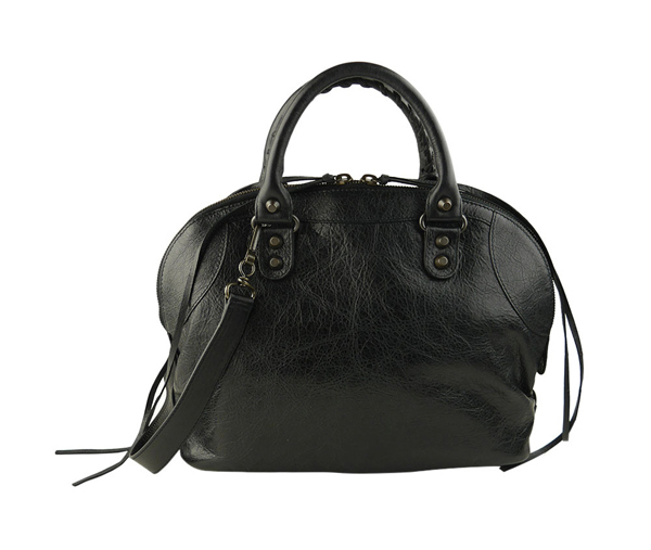 2016新作 バレンシアガバッグスーパーコピー Balenciaga ボーリング(S)　ブラック(NERO)