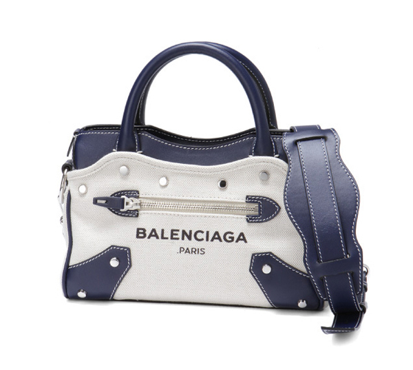 2016新色 BALENCIAGA バレンシアガスーパーコピー ショルダー付ハンドバッグ ミニ ブルー BELHARRA 419993 KLX9N 9261