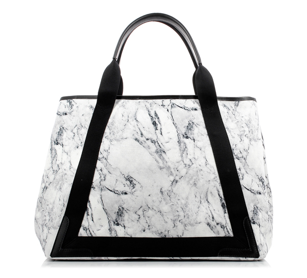 2016SS最新★2016新色 BALENCIAGA バレンシアガスーパーコピー☆キャンバス トート M マーブル