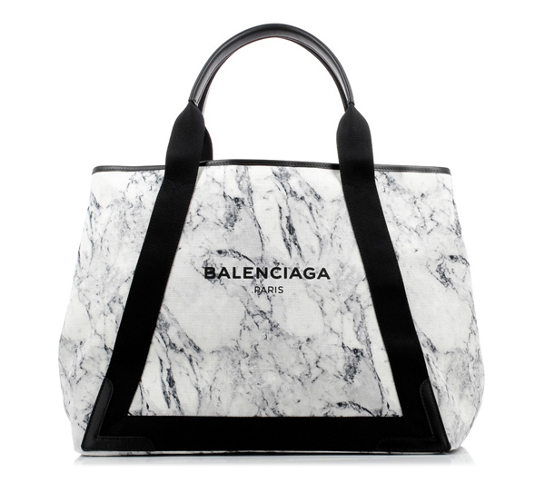 2016SS最新★2016新色 BALENCIAGA バレンシアガスーパーコピー☆キャンバス トート M マーブル