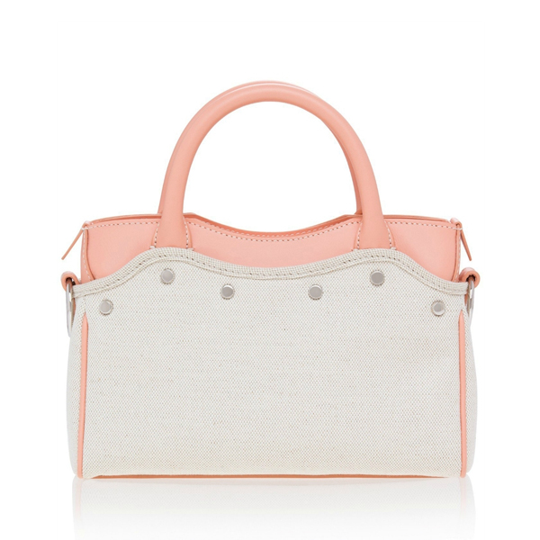 バレンシアガスーパーコピーBALENCIAGA Belharra Mini City☆Rose Ballerine