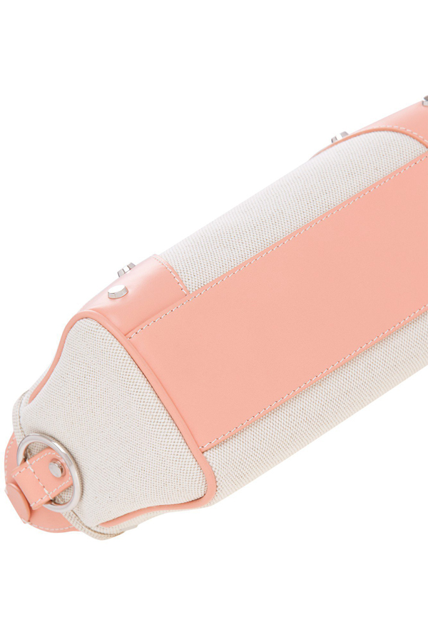 バレンシアガスーパーコピーBALENCIAGA Belharra Mini City☆Rose Ballerine