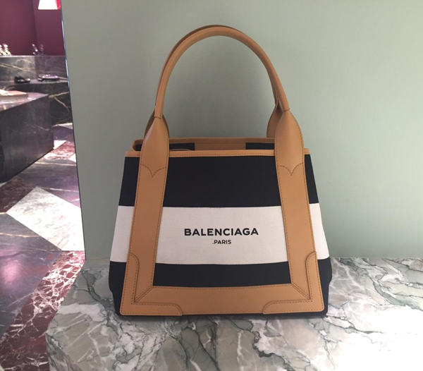 2016新色 BALENCIAGA バレンシアガスーパーコピー 2016 大人気 新作 キャンバスバッグ ボーダー
