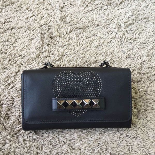 2016AW Valentino ヴァレンティノスーパーコピー Cash & Rocketコラボ ロックスタッズクラッチ IW1B0975VSJ