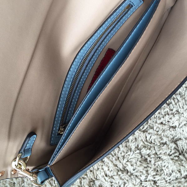 2016AW Valentino ヴァレンティノスーパーコピー Rockstud leather clutch IW12B0399NWB