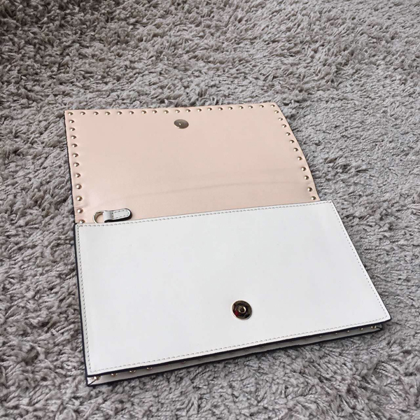 15新作 Valentino ヴァレンティノスーパーコピー Rockstud leather clutch IW14B0399NWB