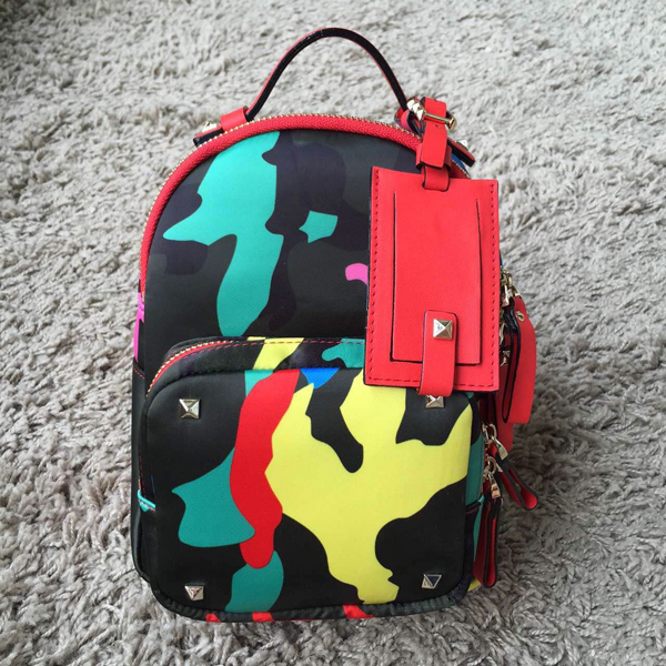 2016年春夏新作 Valentino ヴァレンティノスーパーコピー カモフラージュ バックパック IY0B0340NE5 A12