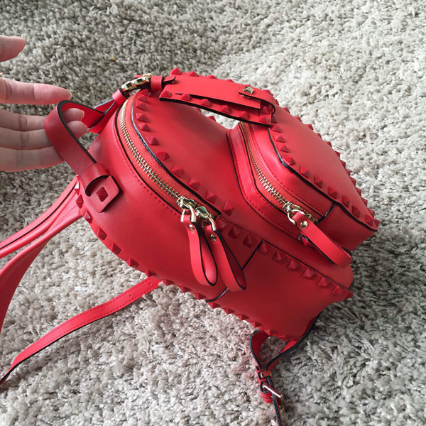 2016SS Valentino ヴァレンティノスーパーコピー バックパック Red
