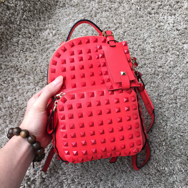 2016SS Valentino ヴァレンティノスーパーコピー バックパック Red