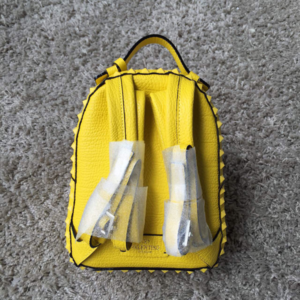 15新作 Valentino ヴァレンティノスーパーコピーヴァレンティノ（バレンチノ)バックパック YELLOW