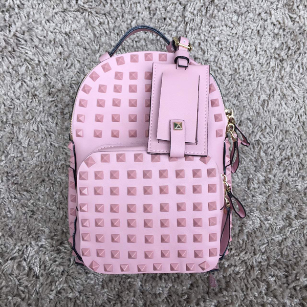 15新作 Valentino ヴァレンティノスーパーコピー バックパック Pink