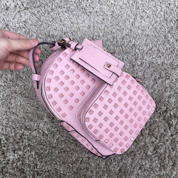 15新作 Valentino ヴァレンティノスーパーコピー バックパック Pink