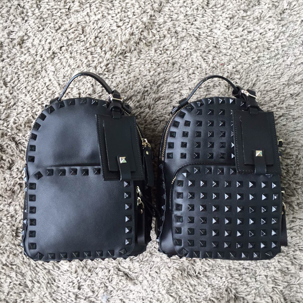 15新作 Valentino ヴァレンティノスーパーコピー バックパック Black