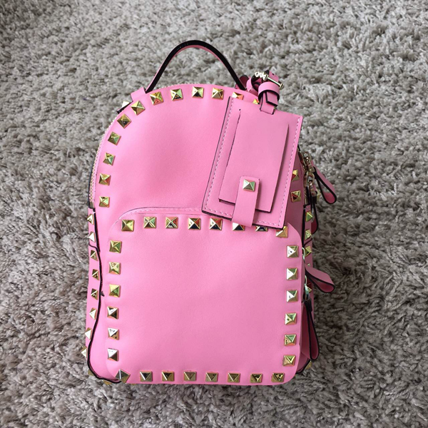 2016新作 Valentino ヴァレンティノスーパーコピーヴァレンティノ（バレンチノ)バックパック PINK