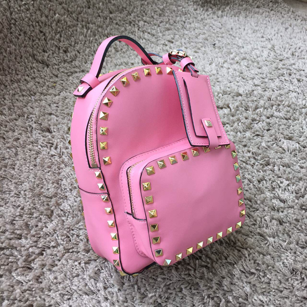 2016新作 Valentino ヴァレンティノスーパーコピーヴァレンティノ（バレンチノ)バックパック PINK