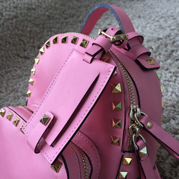 2016新作 Valentino ヴァレンティノスーパーコピーヴァレンティノ（バレンチノ)バックパック PINK