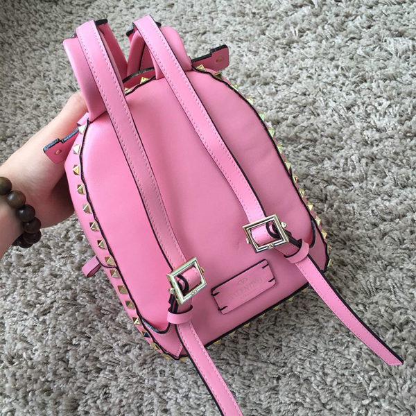 2016新作 Valentino ヴァレンティノスーパーコピーヴァレンティノ（バレンチノ)バックパック PINK