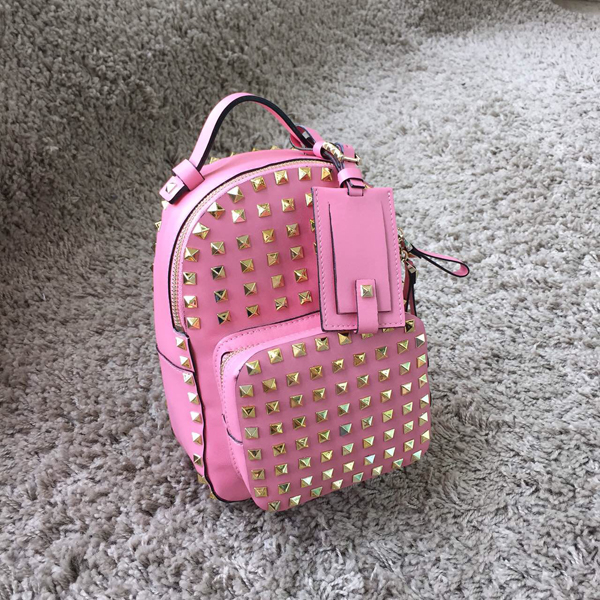 2016新作 Valentino ヴァレンティノスーパーコピーヴァレンティノ（バレンチノ)バックパック PINK