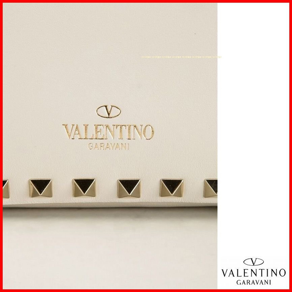 2016新作【Valentino ヴァレンティノスーパーコピー】Rockstudクロスボディ アイボリー