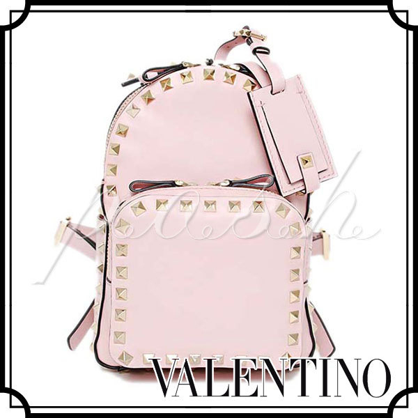 2016SS Valentino ヴァレンティノスーパーコピー ロックスタッズ　バックパック　スモール IW0B0859BOL
