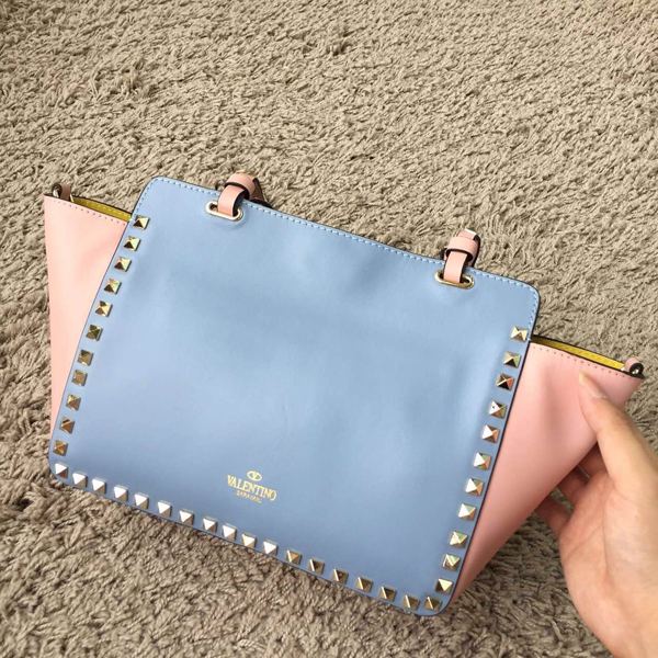 2016SS ☆Valentino ヴァレンティノスーパーコピー ヴァレンティノ☆ ROCKSTUD２WAYトート M/WATERCOLOR