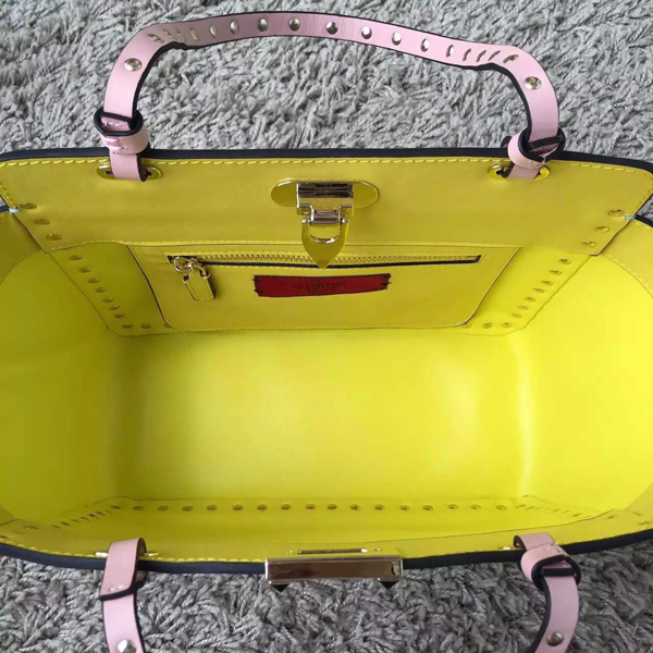 2016SS ☆Valentino ヴァレンティノスーパーコピー ヴァレンティノ☆ ROCKSTUD２WAYトート M/WATERCOLOR