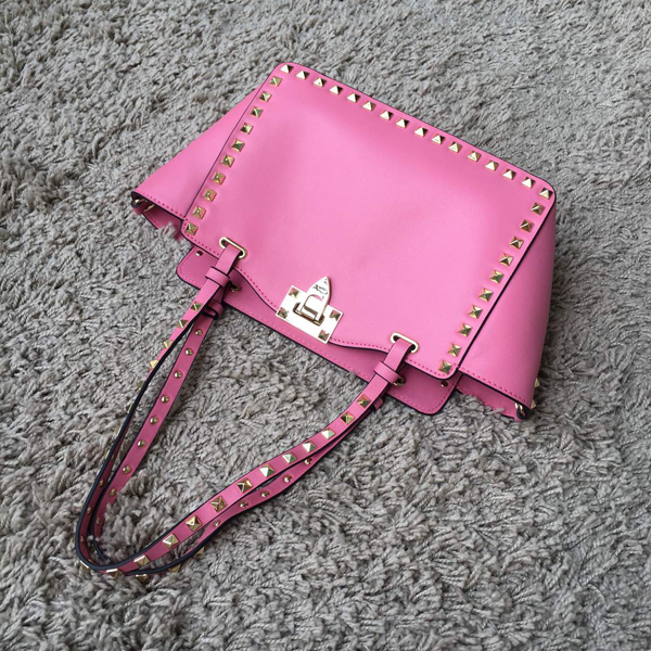 2016AW Valentino ヴァレンティノスーパーコピー バレンティノ ロックスタッズ トートバッグ　スモール IW9B4399NWB