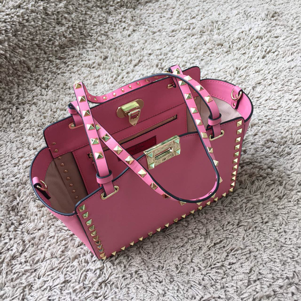 2016AW Valentino ヴァレンティノスーパーコピー バレンティノ ロックスタッズ トートバッグ　スモール IW9B4399NWB