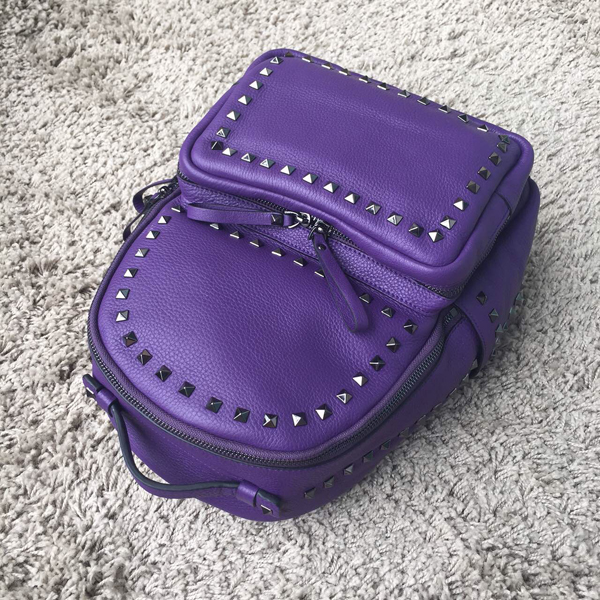 15SS Valentino ヴァレンティノスーパーコピー　バックパック　大 Purple！