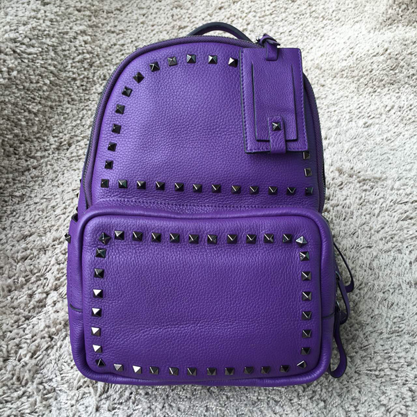 15SS Valentino ヴァレンティノスーパーコピー　バックパック　大 Purple！