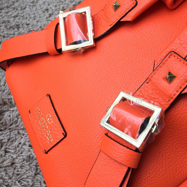 2016新作 Valentino ヴァレンティノスーパーコピー　バックパック　大 Orange！