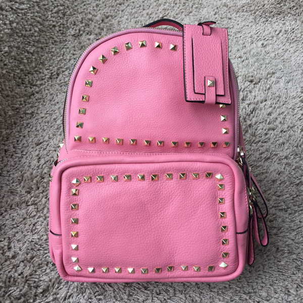 2016AW Valentino ヴァレンティノスーパーコピー　バックパック　大 Pink！
