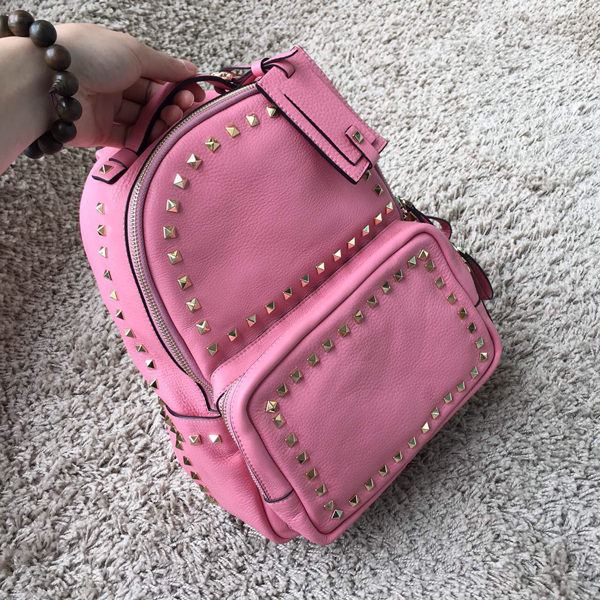 2016AW Valentino ヴァレンティノスーパーコピー　バックパック　大 Pink！