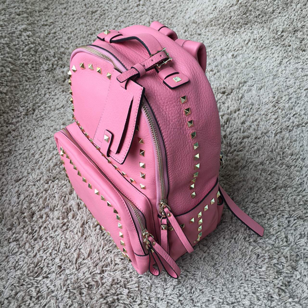 2016AW Valentino ヴァレンティノスーパーコピー　バックパック　大 Pink！