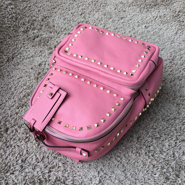 2016AW Valentino ヴァレンティノスーパーコピー　バックパック　大 Pink！