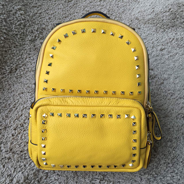 2016SS Valentino ヴァレンティノスーパーコピー　バックパック　大 Yellow！